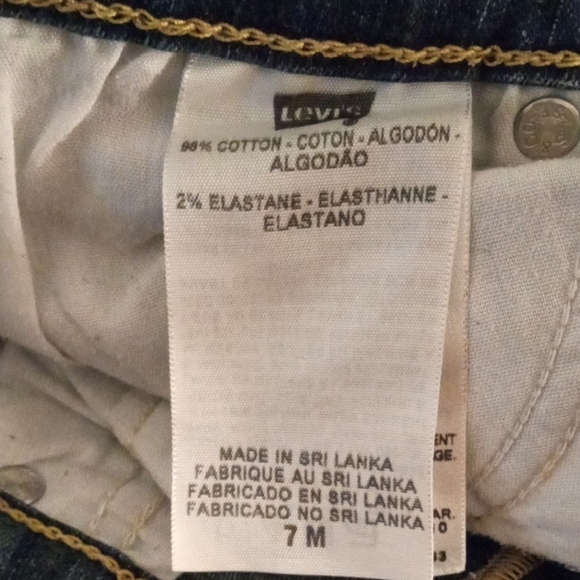 Levi's 535 Juniors Leggings - Picture 6 of 7